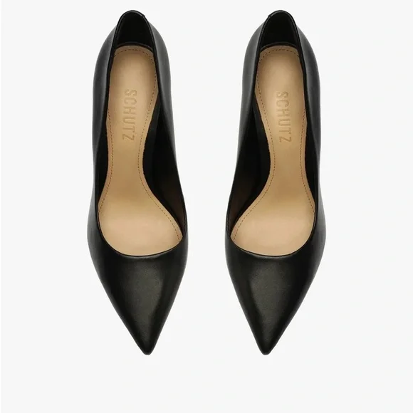 NWT Schutz Lou Leather Pump - Picture 1 of 4